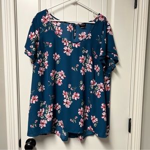 Torrid flower blouse